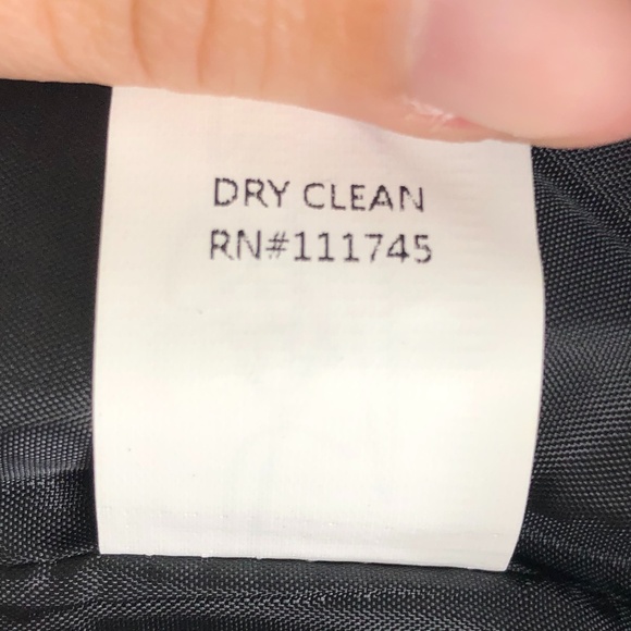 WD.NY Tropical Leaf Moto Jacket Sz. M Black Green - Picture 12 of 12